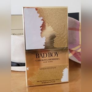 Carolina Herrera  3.4 oz. Limited Gold Fantasy Bad Boy Eau de Toilette
